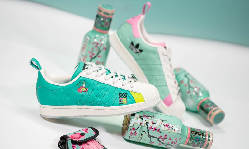 AriZona Iced Tea x adidas Superstar Multicolor GZ2861 Grailify